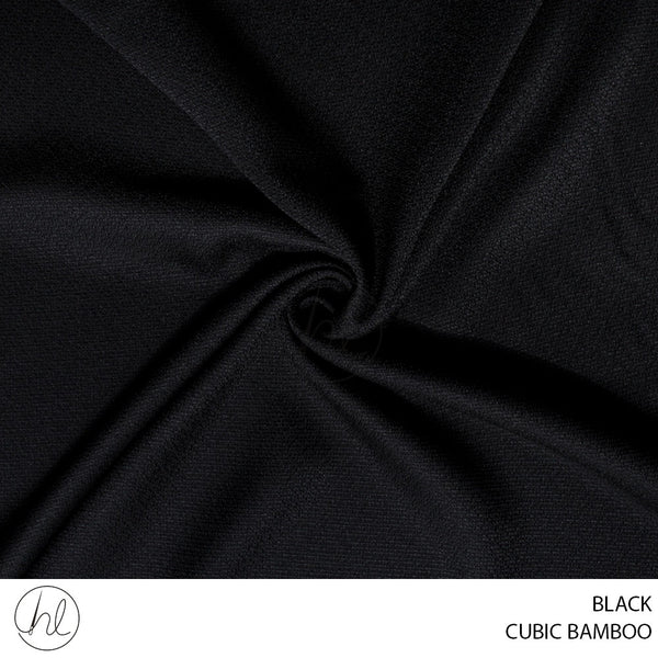 CUBIC BAMBOO (781) BLACK (150CM) PER M