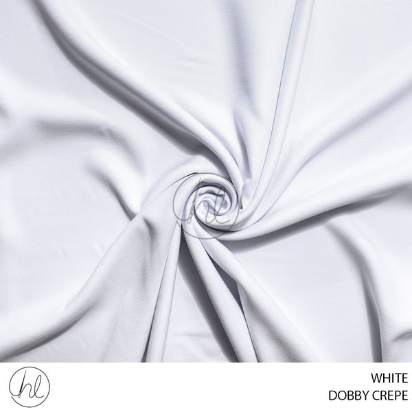 Dobby Crepe (56) White (150cm) Per M