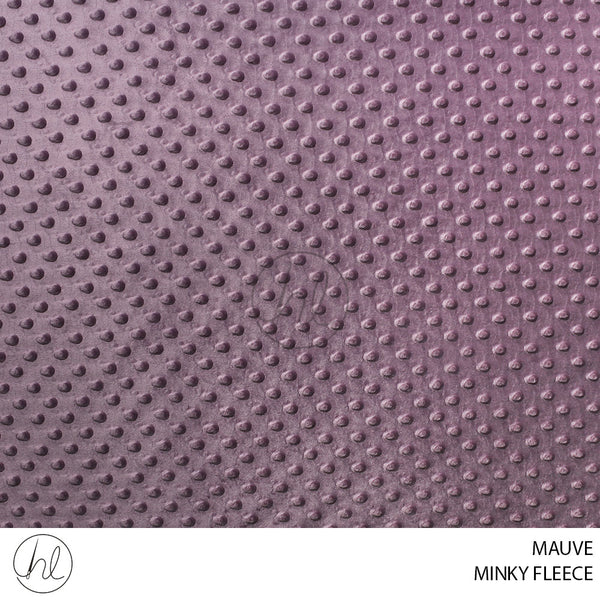 MINKY FLEECE (781) MAUVE (150CM) PER M