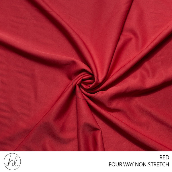 Fourway Non Stretch (781) Red (150cm) Per M