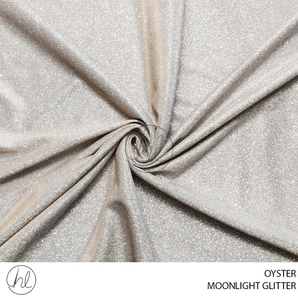 Moonlight Glitter (51) Oyster (150cm) Per M