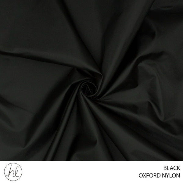 Oxford Nylon (139) Black (150cm) Per M