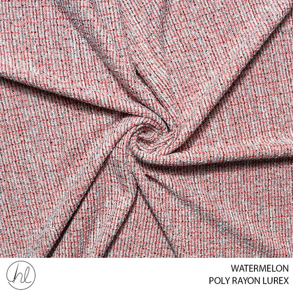 POLY RAYON LUREX (51) WATERMELON (150CM) PER M