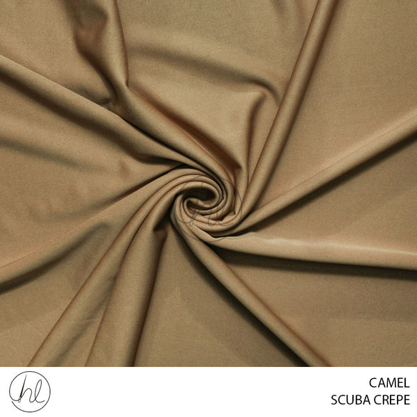 Scuba Crepe (51) Camel (150cm) Per M