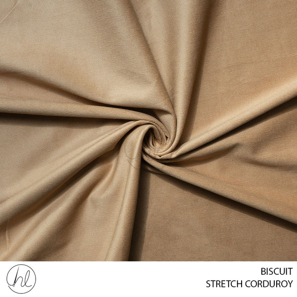 STRETCH CORDUROY (51) BISCUIT (150CM) PER M