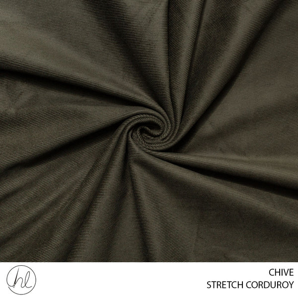 STRETCH CORDUROY (51) CHIVE (150CM) PER M