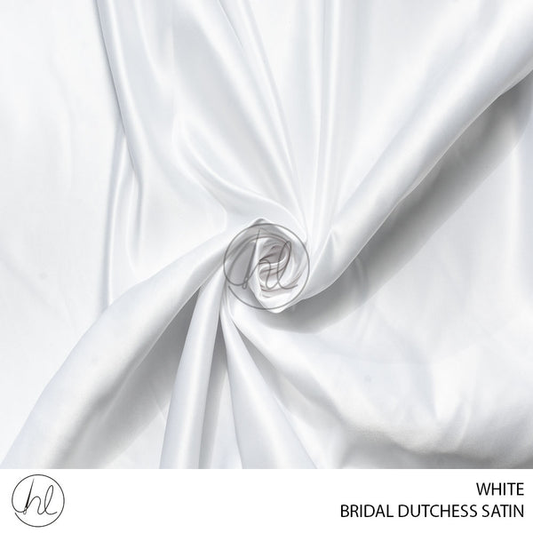 Bridal Dutchess Satin (781) White (150cm) Per M