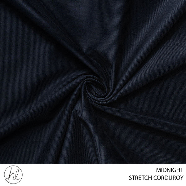 STRETCH CORDUROY (51) MIDNIGHT (150CM) PER M