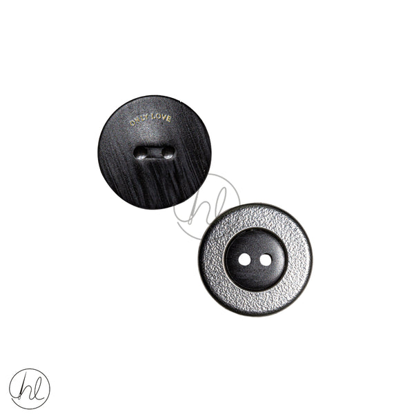 Buttons Plain 40" H13-J114 Black   Free