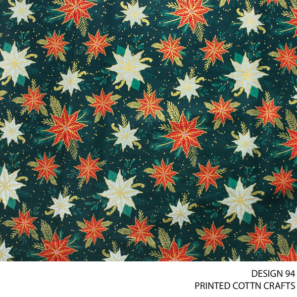 COTTON CRAFT DIGITAL FABRIC BOTTLE GREEN ROLL ROLL 001