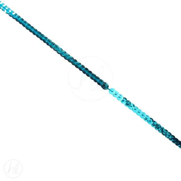 SEQUINS SEQ-1 TURQUOISE (6MM WIDE) P/METER