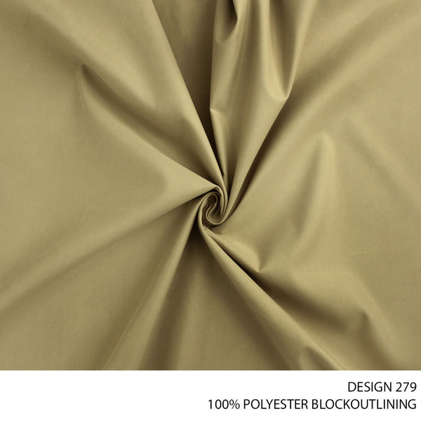 100% POLYESTER BLOCKOUT LINING ECRU ROLL ROLL 001