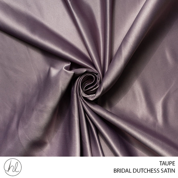 Bridal Dutchess Satin (781) Taupe (150cm) Per M