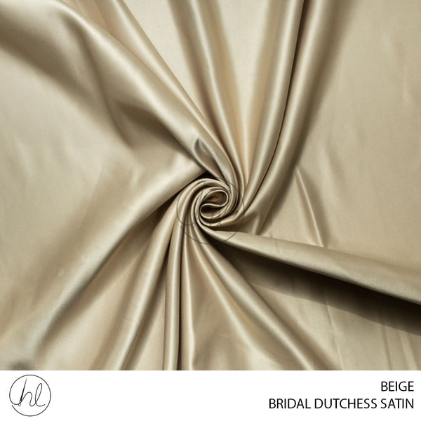 Bridal Dutchess Satin (781) Beige (150cm) Per M