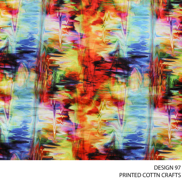 COTTON CRAFT DIGITAL FABRIC MULTI ROLL ROLL 003