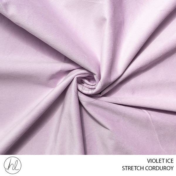 STRETCH CORDUROY (51) VIOLET ICE (150CM) PER M