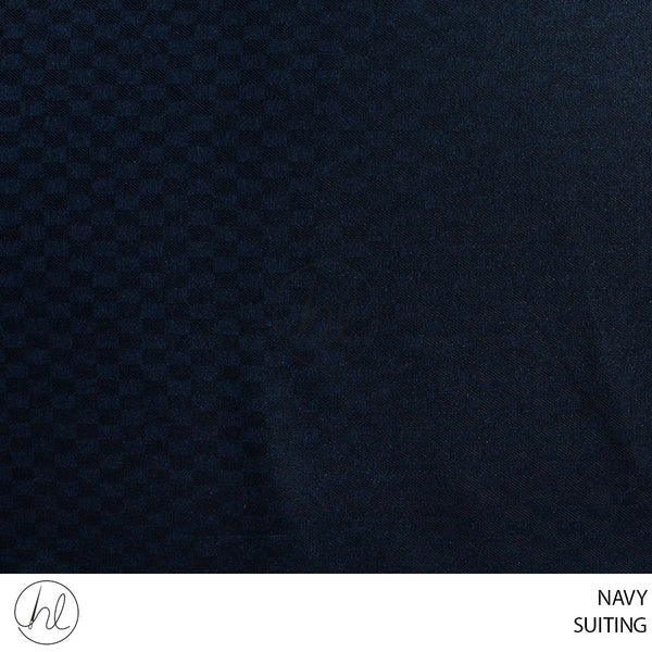 Suiting (51) Navy (150cm) Per M