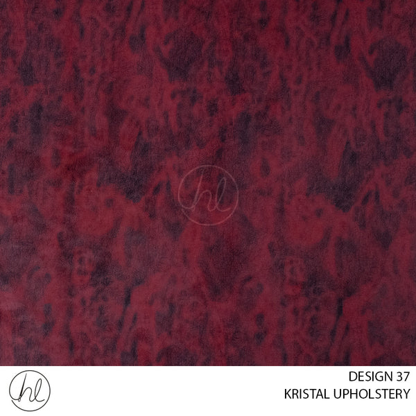 KRISTAL UPHOLSTERY 739 (DESIGN 37) (WINE) (140CM WIDE) PRICE PER M