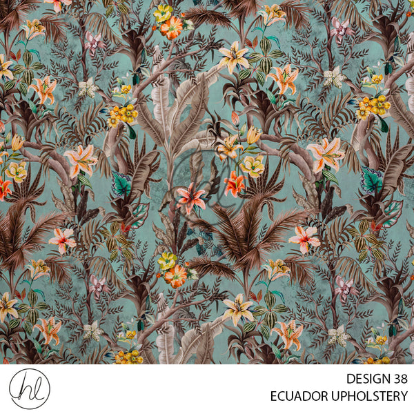 ECUADOR UPHOLSTERY (MINT) (DESIGN 38) (140CM WIDE) PRICE PER M