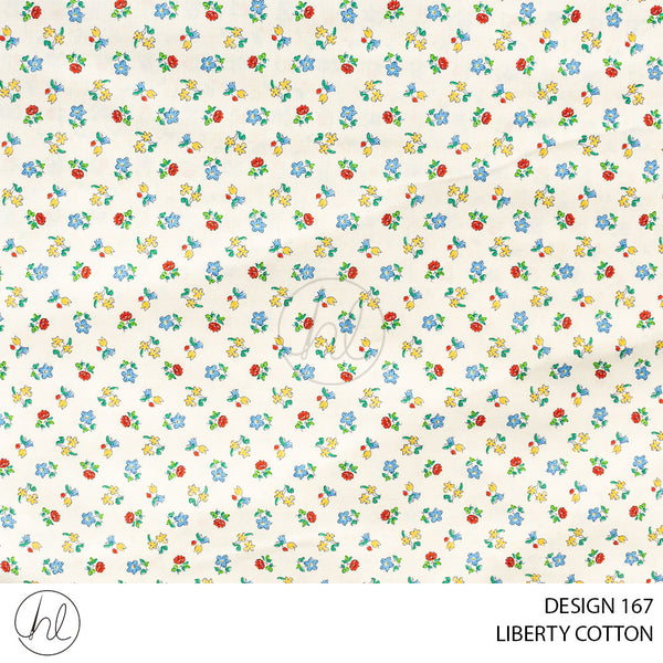 LIBERTY COTTON (51) MULTI (110CM) PER M