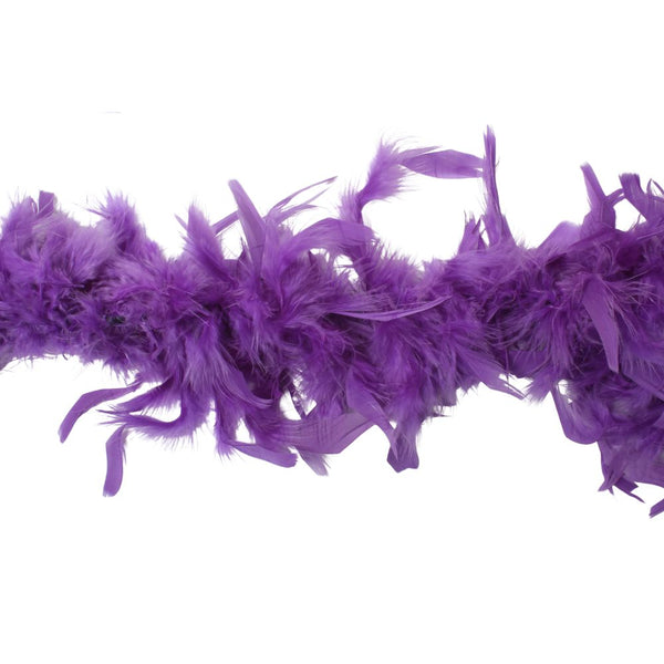 FEATHERS BOA PURPLE FREE
