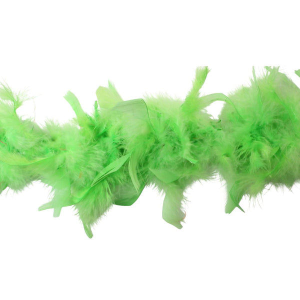 FEATHERS BOA LIME FREE