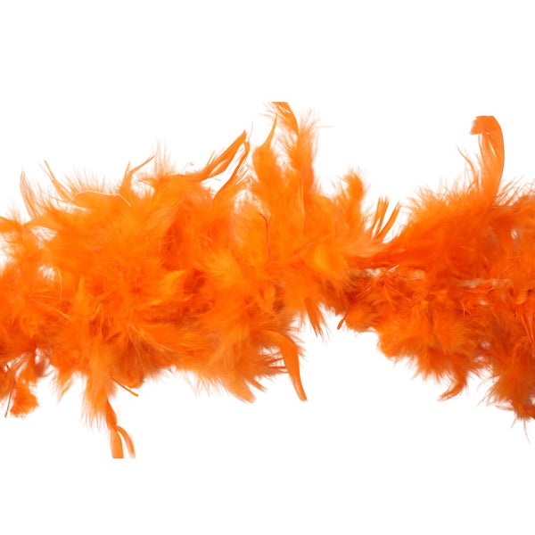 FEATHERS BOA ORANGE FREE
