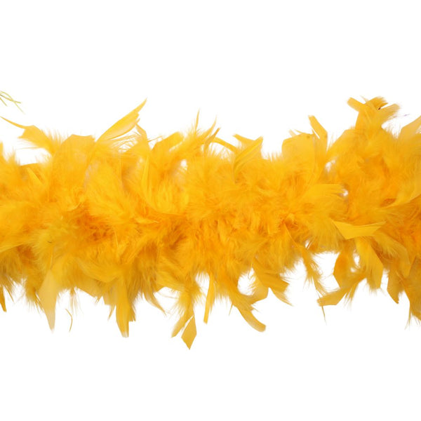 FEATHERS BOA SUN GOLD FREE
