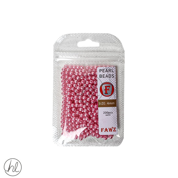 Beads Pearl  4mm Rose Free