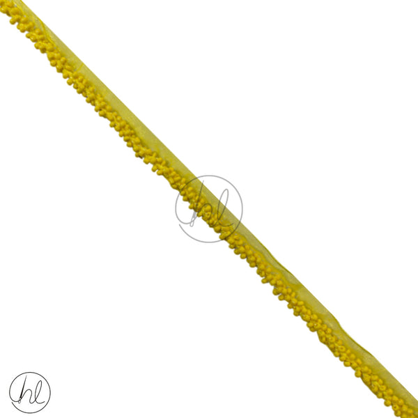 Braid Fancy (1cm)	(Yellow)