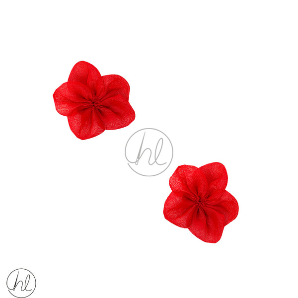 FLOWERS FANCY (3,5CMX3,5CM) (RED)