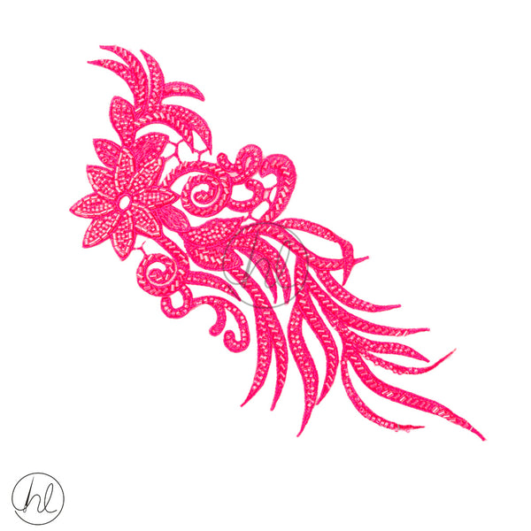 Motifs Fancy 	(13CMX35CM) (Cerise)