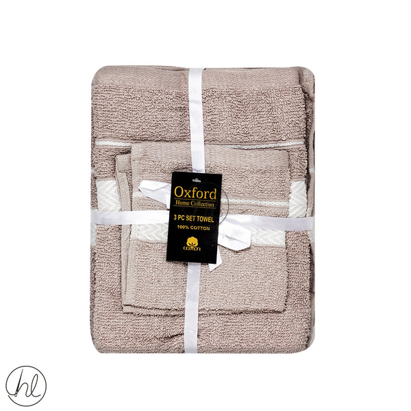 Towel Set 3PCE Oxford