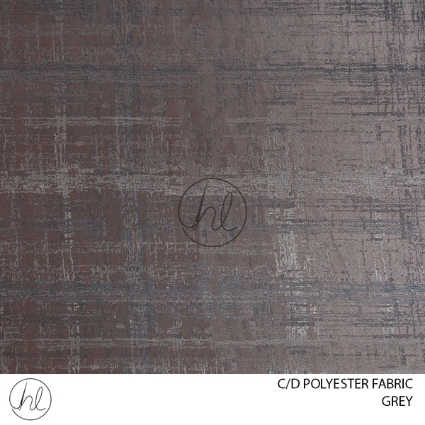 C/D Polyester Fabric (425-5)(280cm)(Grey)