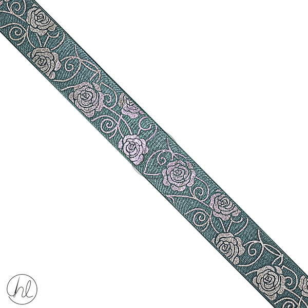 Ribbon Organza Prt 25mm H8 Multi Free