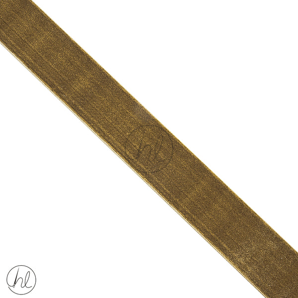 Ribbon Velvet  (38mm) (Mustard)