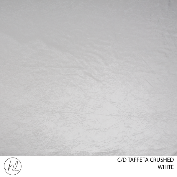 C/D Crushed Taffeta (CP)(280cm) (White)