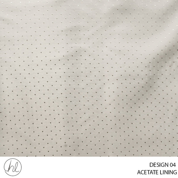 Acetate Lining Dots