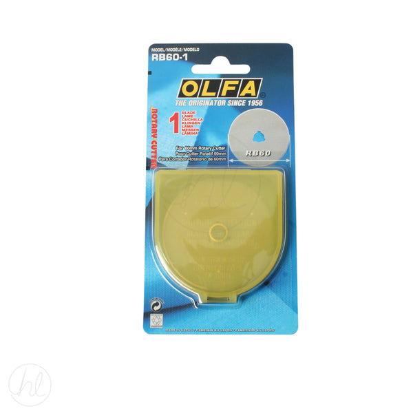 SCISSOR OLFA ROTARY BLADE 60MM