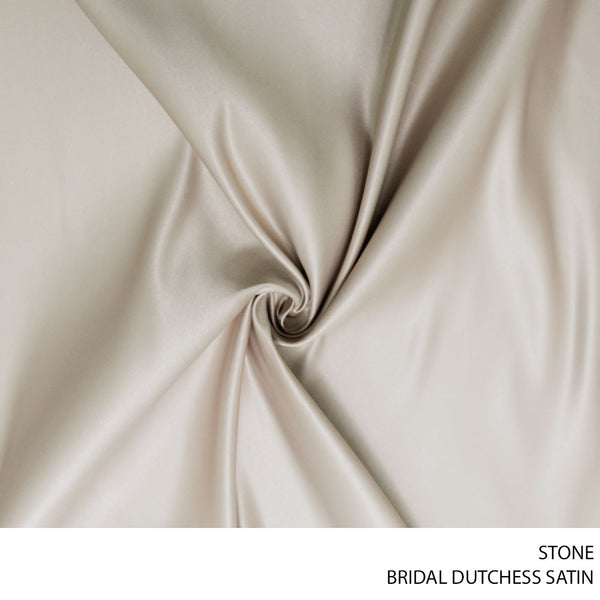 BRIDAL DUTCHESS SATIN STONE ROLL ROLL 001