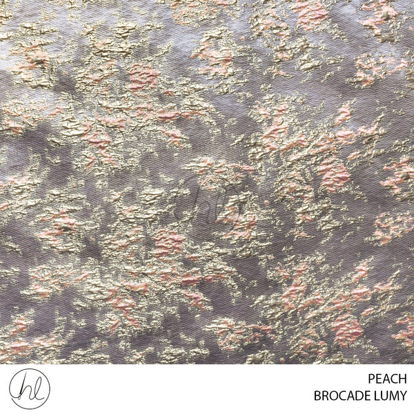 Brocade Lumy (53) Peach (150cm) Per M