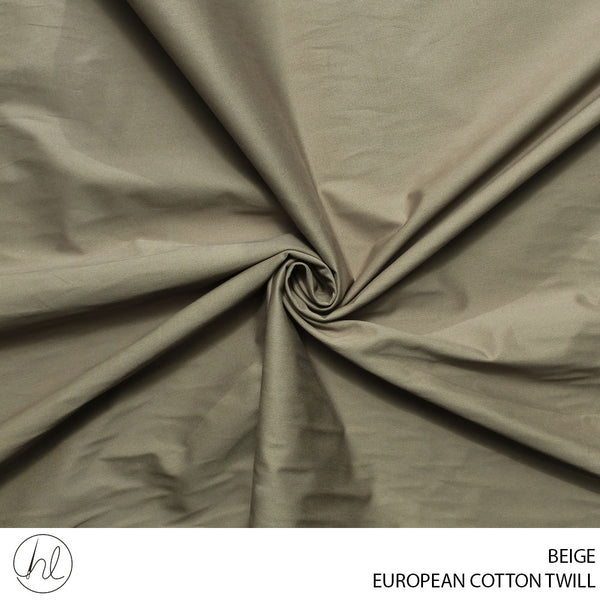 European Cotton Twill