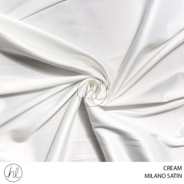 MILANO SATIN (781) CREAM (150CM) PER M
