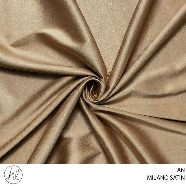 Milano Satin (781) Tan (150cm) Per  M