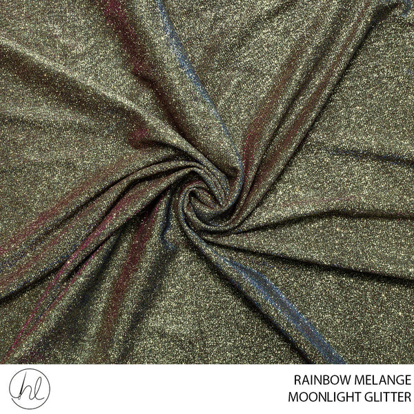 Moonlight Glitter (51) Rainbow Melange (150cm) Per M