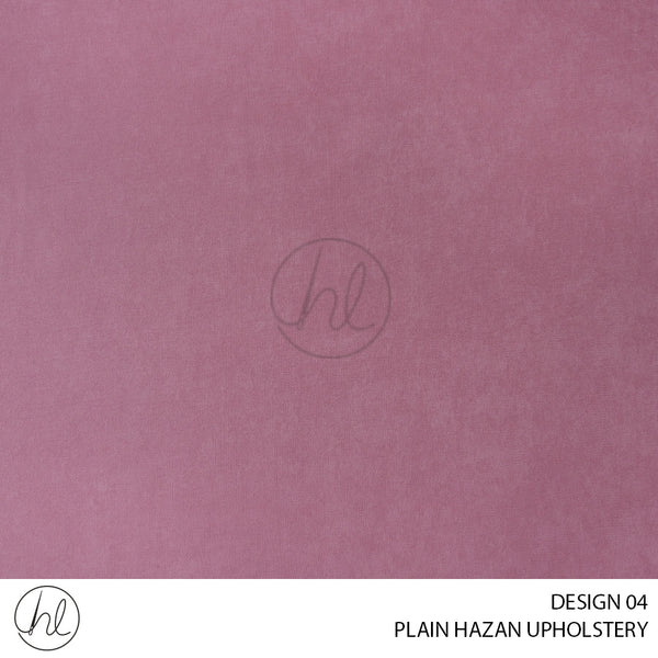 PLAIN HAZAN UPHOLSTERY (DESIGN 04) (LIGHT PINK) (140CM WIDE) PER M