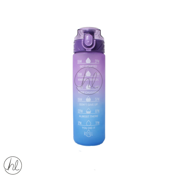 Water Bottle 800ml Purple Free