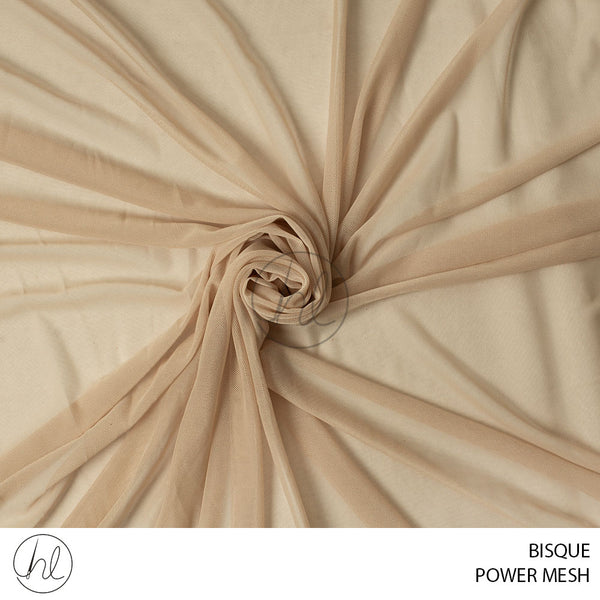 Power Mesh (781) Bisque (150cm) Per M