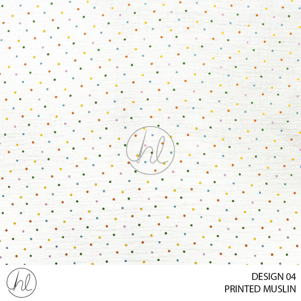 Muslin Printed 150cm 101036