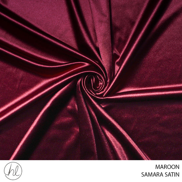 SAMARA SATIN (781) MAROON (150CM) PER M